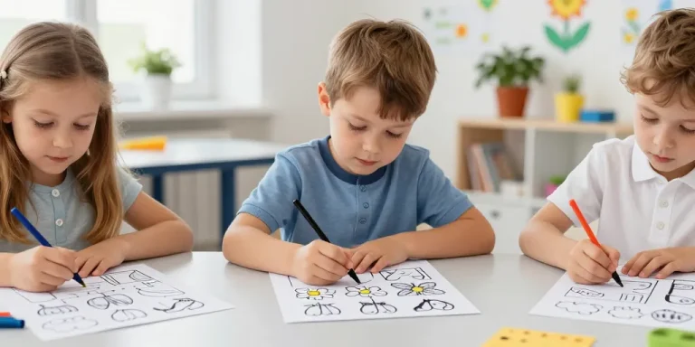maternelle dessin printemps facile