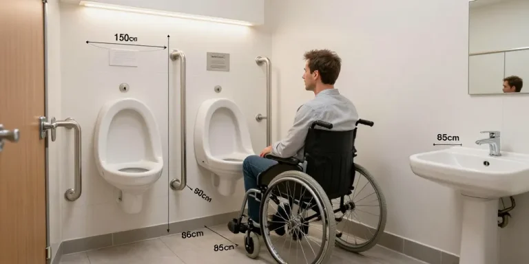 salle de bain pmr avec wc
