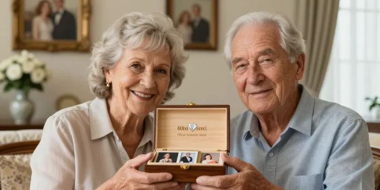 60 ans de mariage cadeau original