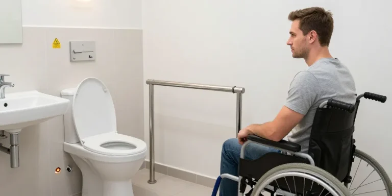 normes salle de bains handicapés