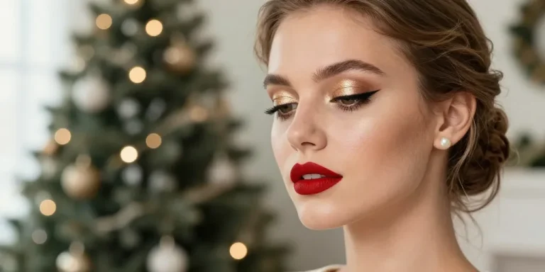 idee maquillage noel facile